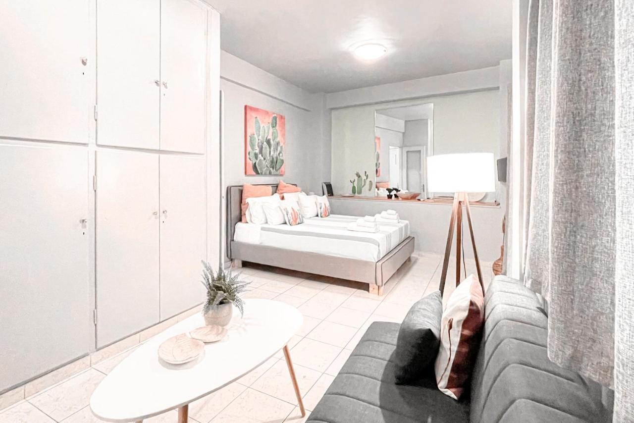 Cute 1Br Apt With Balcony In The Heart Of The City Athen Eksteriør bilde