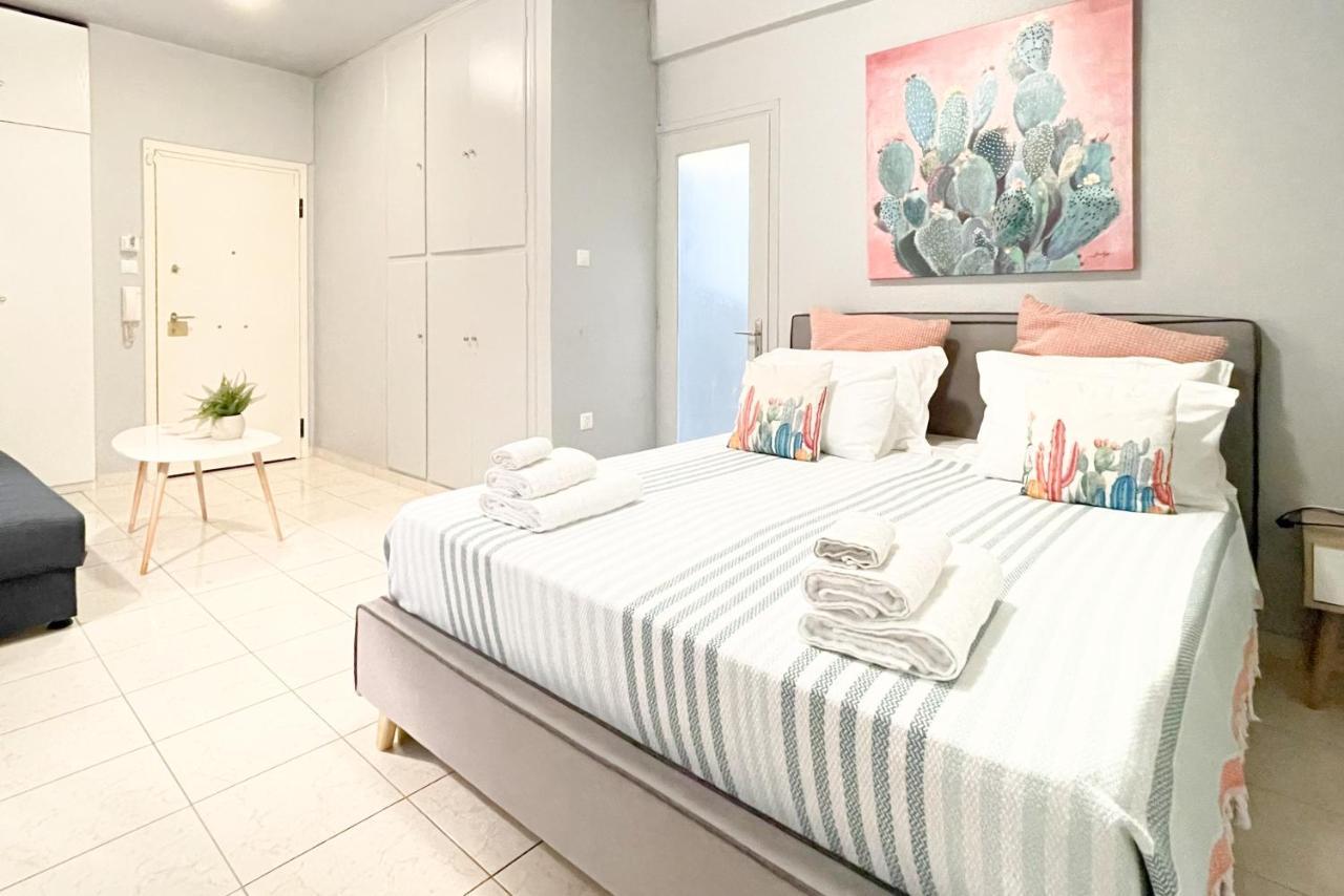 Cute 1Br Apt With Balcony In The Heart Of The City Athen Eksteriør bilde